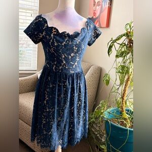 Altar'd State Cream Slip Dress